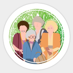 Golden Girls - Squad Goals Sticker